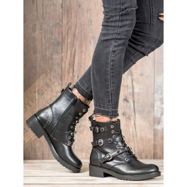 Cm Paris Operai neri con perline nero 2