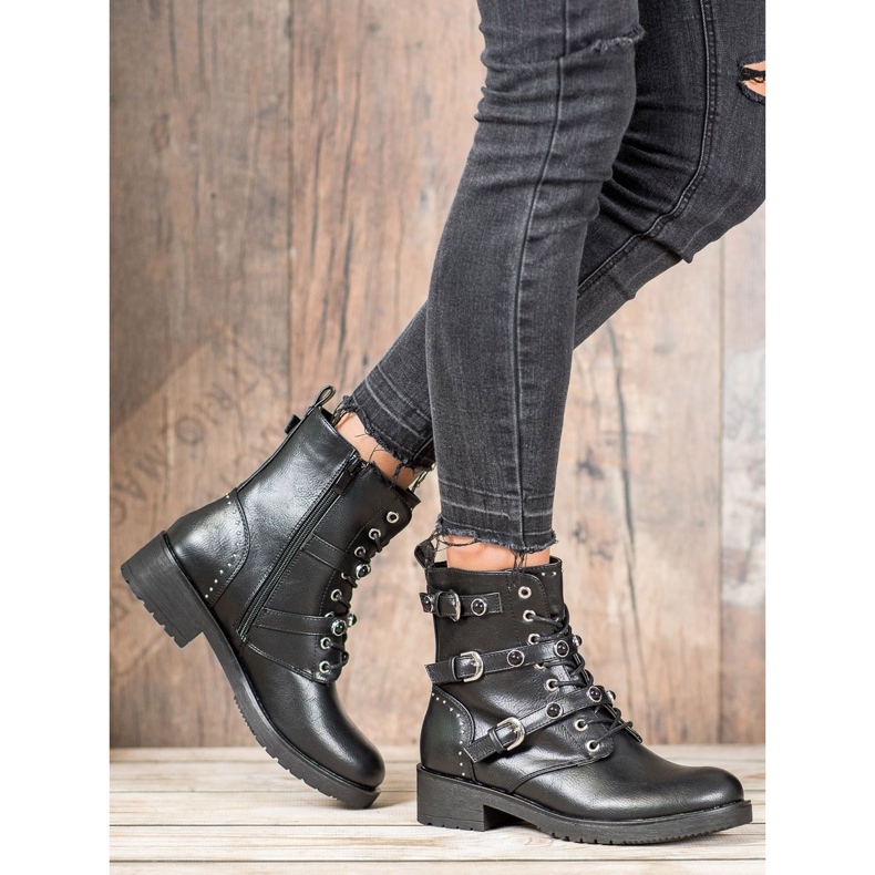 Cm Paris Operai neri con perline nero 2