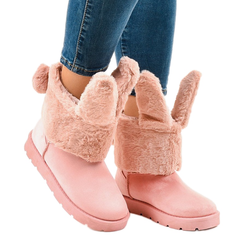 Stivali eskimo isolati rosa NB137 1