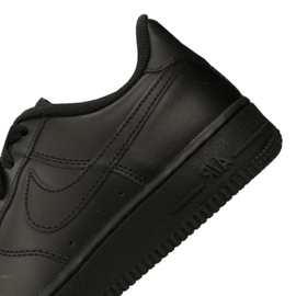Nike Air Force 1 Gs Jr 314192-009 scarpe nero 1