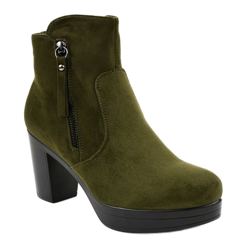 Tacchi alti in camoscio verde 8B882 1