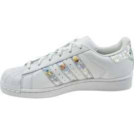 Adidas Originals Superstar Jr F33889 scarpe bianco 1