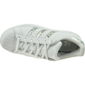 Adidas Originals Superstar Jr F33889 scarpe bianco 2
