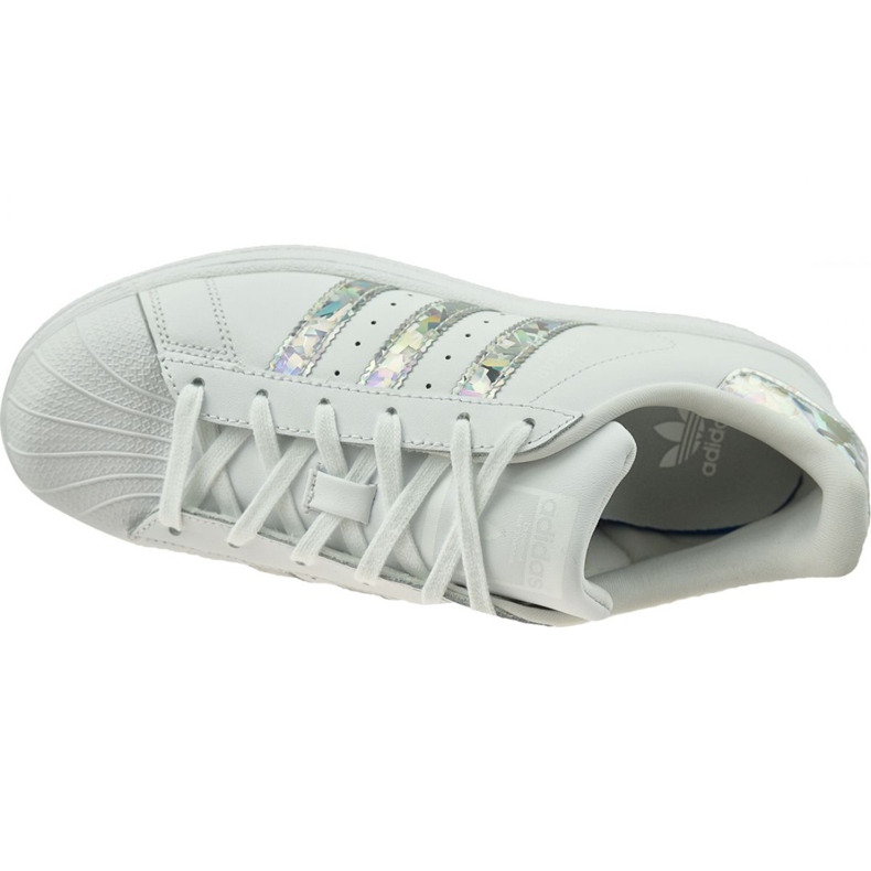 Adidas Originals Superstar Jr F33889 scarpe bianco 2