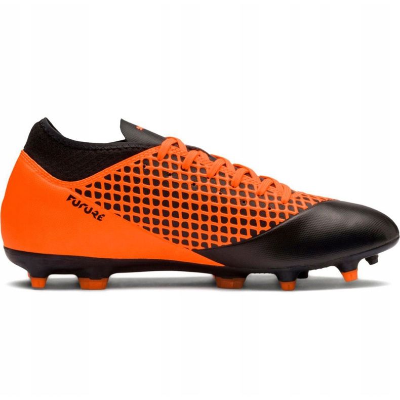 Scarpe da calcio M Puma Future 2.4 Fg Ag 104839 02 multicolore arancia 2