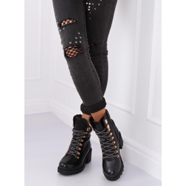 Stivali neri da donna neri HE110 Black nero 2