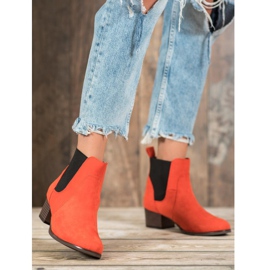Kylie Stivaletti Chelsea classici arancia 2