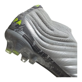 Scarpe da calcio Adidas Copa 20+ Fg M EF8309 nero argento 2