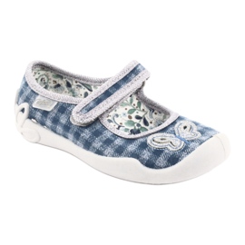 Scarpe per bambini Befado 114X351 blu grigio 1