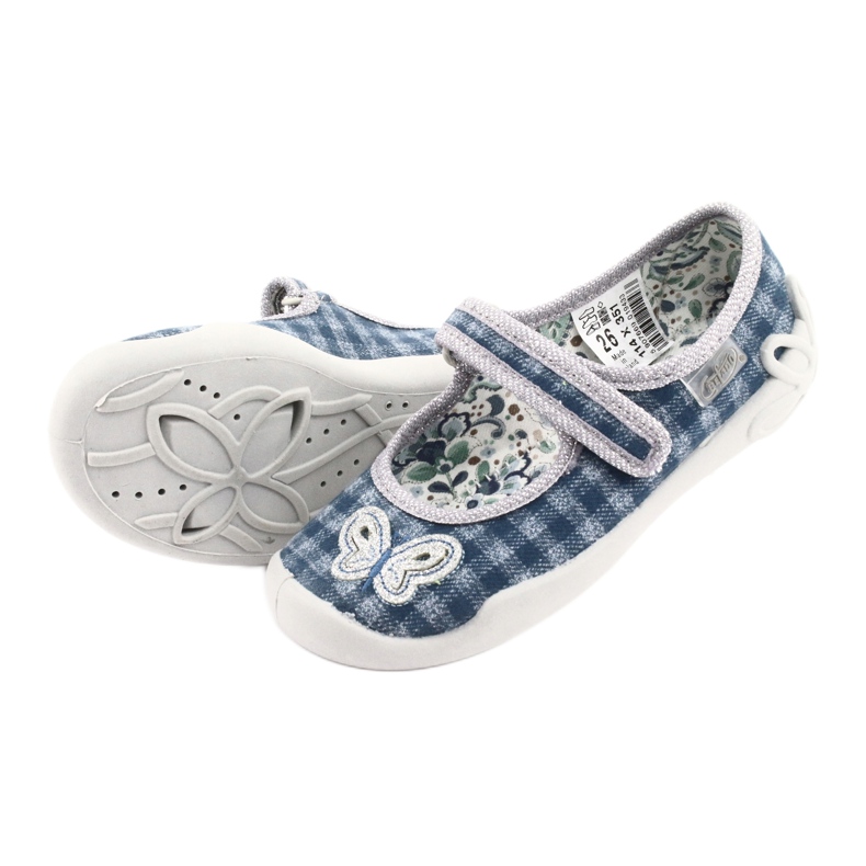 Scarpe per bambini Befado 114X351 blu grigio 5