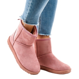 Stivali eschimesi rosa caldo B207-3 1
