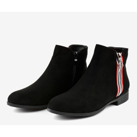 Stivaletti bassi neri da donna 88-269 nero 2