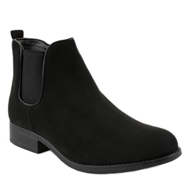 Stivali Jodhpur piatti ML34 neri nero 1