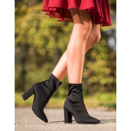 RTX WALK Stivali slip-on in tessuto nero 1