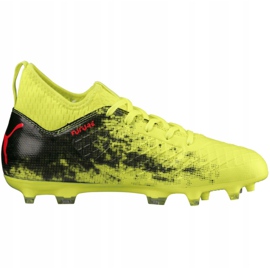 Scarpe da calcio Puma Future 18.3 Fg Ag Jr 104332 01 multicolore verde 1
