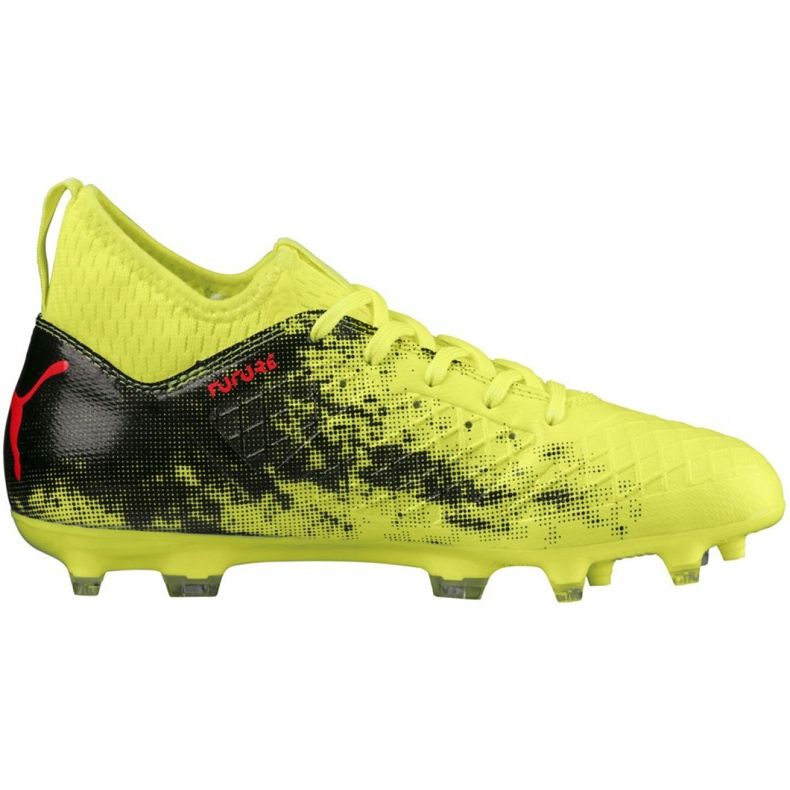 Scarpe da calcio Puma Future 18.3 Fg Ag Jr 104332 01 multicolore verde 1