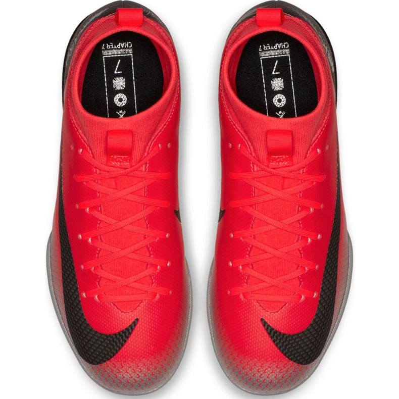 Nike Mercurial Superfly X 6 Academy Gs CR7 Ic Jr AJ3110 600 scarpe da calcio multicolore rosso 1