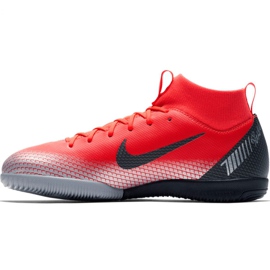 Nike Mercurial Superfly X 6 Academy Gs CR7 Ic Jr AJ3110 600 scarpe da calcio multicolore rosso 2