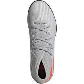 Scarpe da calcio Adidas Nemeziz 19.3 Tf Jr EF8303 multicolore grigio 1