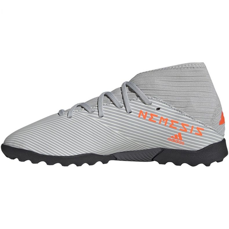 Scarpe da calcio Adidas Nemeziz 19.3 Tf Jr EF8303 multicolore grigio 2