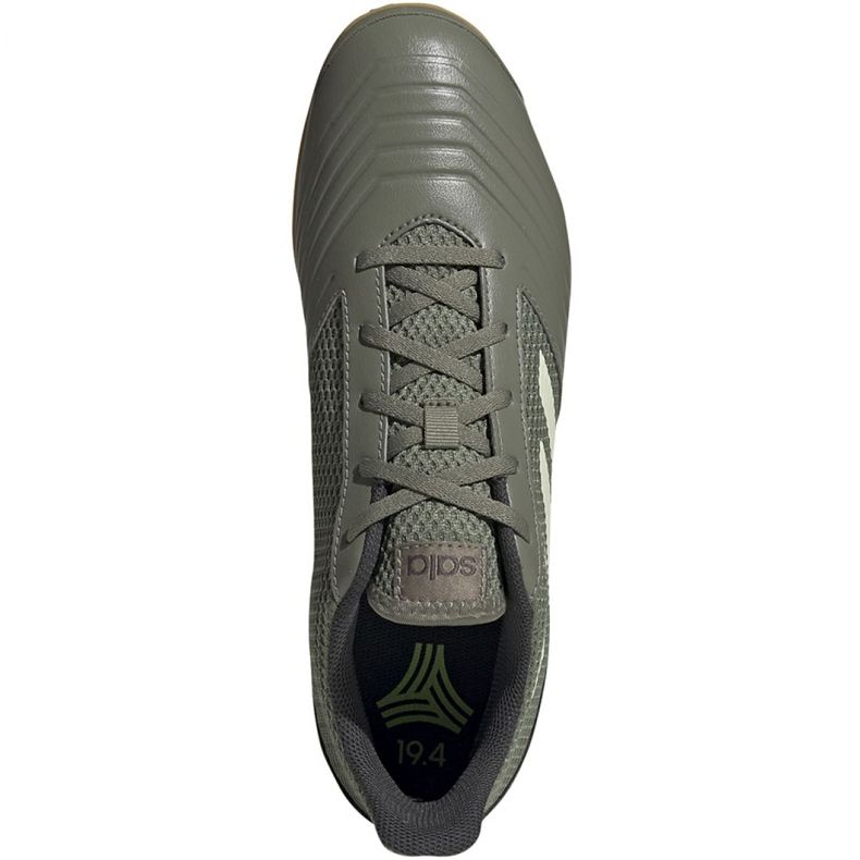 M adidas Predator 19.4 In EF8216 scarpe da calcio multicolore verde 1