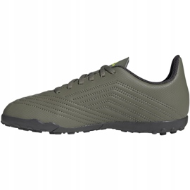 Scarpe da calcio Adidas Predator 19.4 Tf Jr EF8222 multicolore verde 2