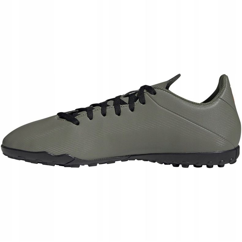 Scarpe da calcio adidas X 19.4 Tf EF8370 M verde grigio 2