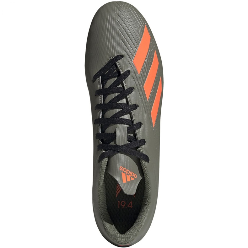 Scarpe da calcio Adidas X 19.4 M FxG EF8368 verde verde 1