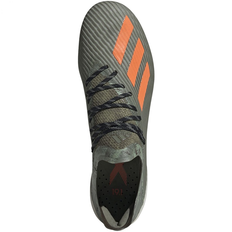 Scarpe da calcio Adidas X 19.1 M Fg EF8296 verde verde 1