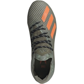 Scarpe da calcio Adidas X 19.1 Jr Fg EF8301 verde verde 1
