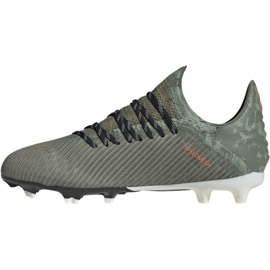 Scarpe da calcio Adidas X 19.1 Jr Fg EF8301 verde verde 2