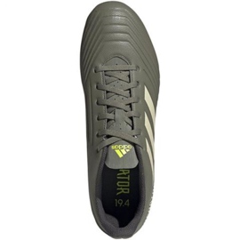 Scarpe da calcio Adidas Predator 19.4 FxG M EF8211 blu navy grigio 2