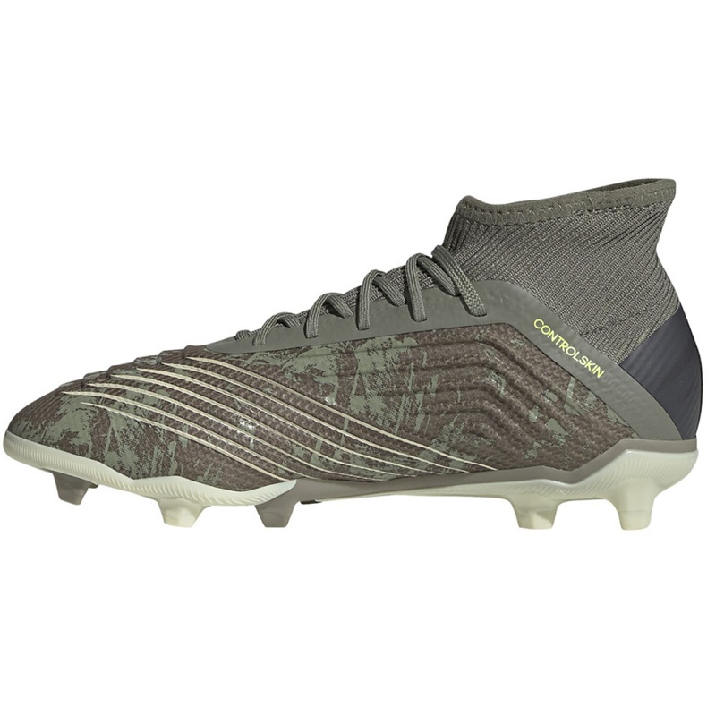 Scarpe da calcio Adidas Predator 19.1 Jr Fg EF8214 verde verde 1