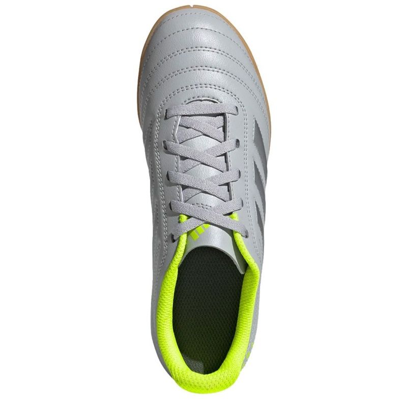 Scarpe indoor adidas Copa 20.4 In Jr EF8354 grigio argento 1