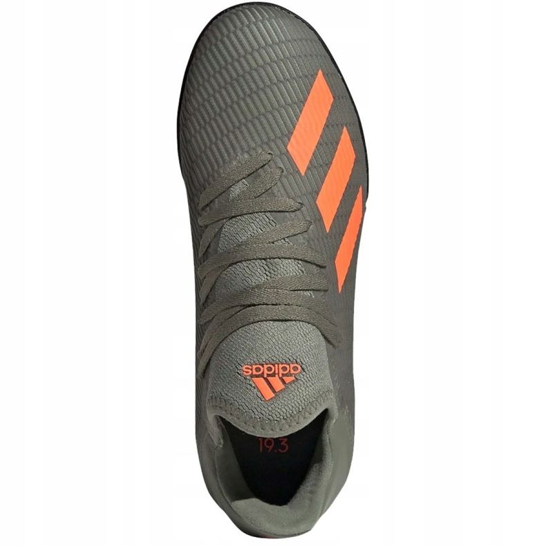 Scarpe indoor adidas X 19.3 In Jr EF8376 grigio grigio 1