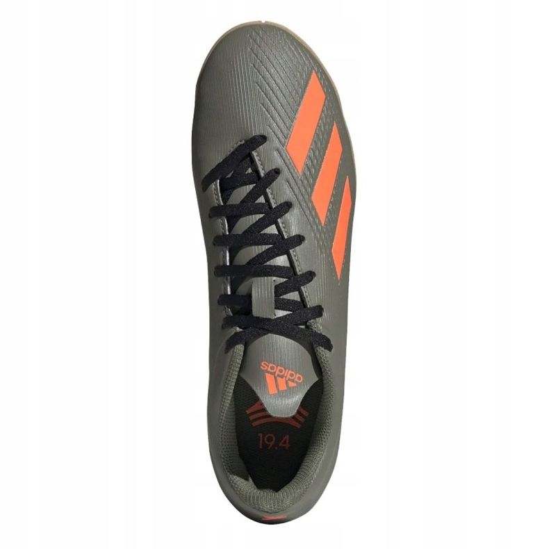 Scarpe da calcio Adidas X 19.4 In M EF8373 grigio 1