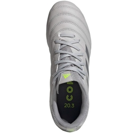 Scarpe da calcio Adidas Copa 20.3 Fg Jr EF8332 grigio grigio 1