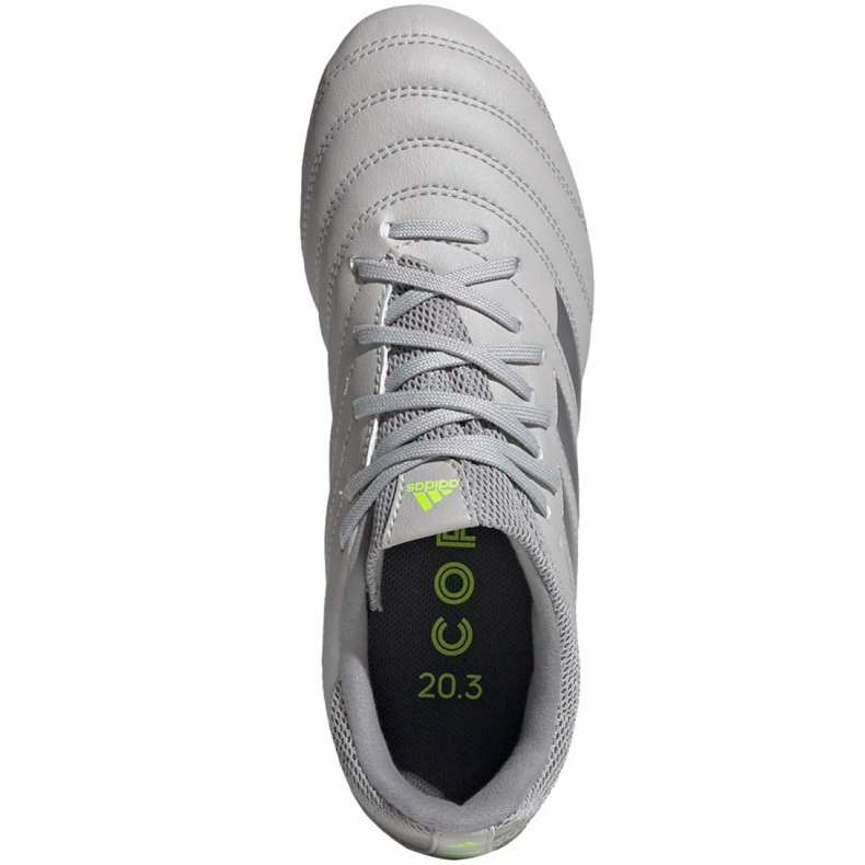 Scarpe da calcio Adidas Copa 20.3 Fg Jr EF8332 grigio grigio 1