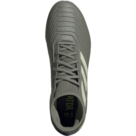 Scarpe da calcio Adidas Predator 19.3 Fg M EF8208 grigio grigio 1
