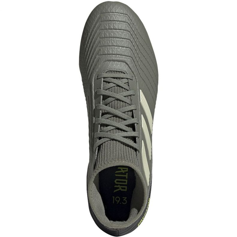 Scarpe da calcio Adidas Predator 19.3 Fg M EF8208 grigio grigio 1