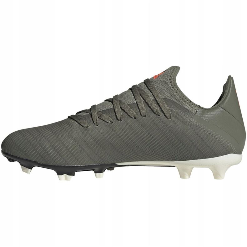 Scarpe da calcio Adidas X 19.3 Fg M EF8365 verde grigio 2