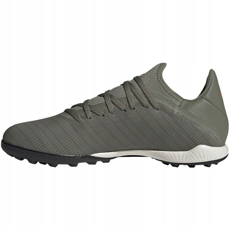 Scarpe da calcio Adidas X 19.3 Tf M EF8366 verde grigio 2