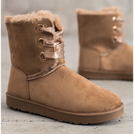 Kylie Stivali da neve allacciati marrone 2