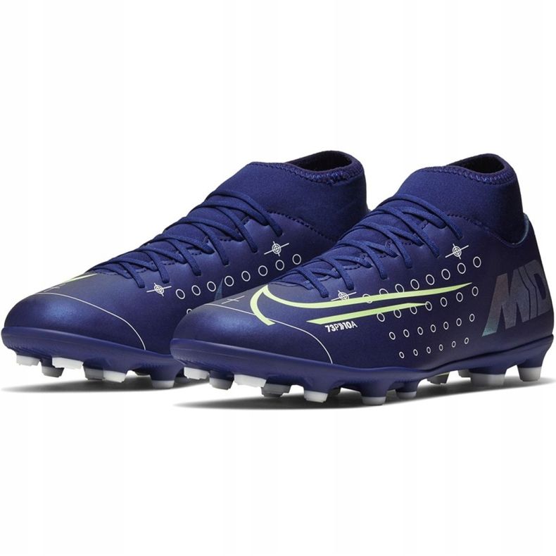 Scarpa da calcio Nike Mercurial Superfly 7 Club Mds FG / MG Jr BQ5418 401 blu navy blu 1