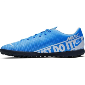 Nike Mercurial Vapor 13 Club M Tf AT7999 414 scarpe da calcio blu blu 2