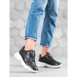 SHELOVET Scarpe da ginnastica nere nero 1