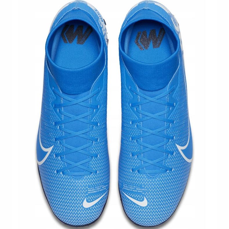Nike Mercurial Superfly 7 Academy M Tf AT7978 414 scarpe da calcio multicolore blu 1