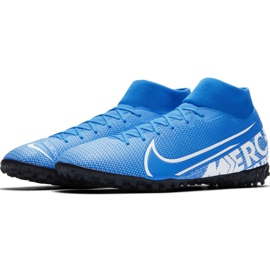 Nike Mercurial Superfly 7 Academy M Tf AT7978 414 scarpe da calcio multicolore blu 2