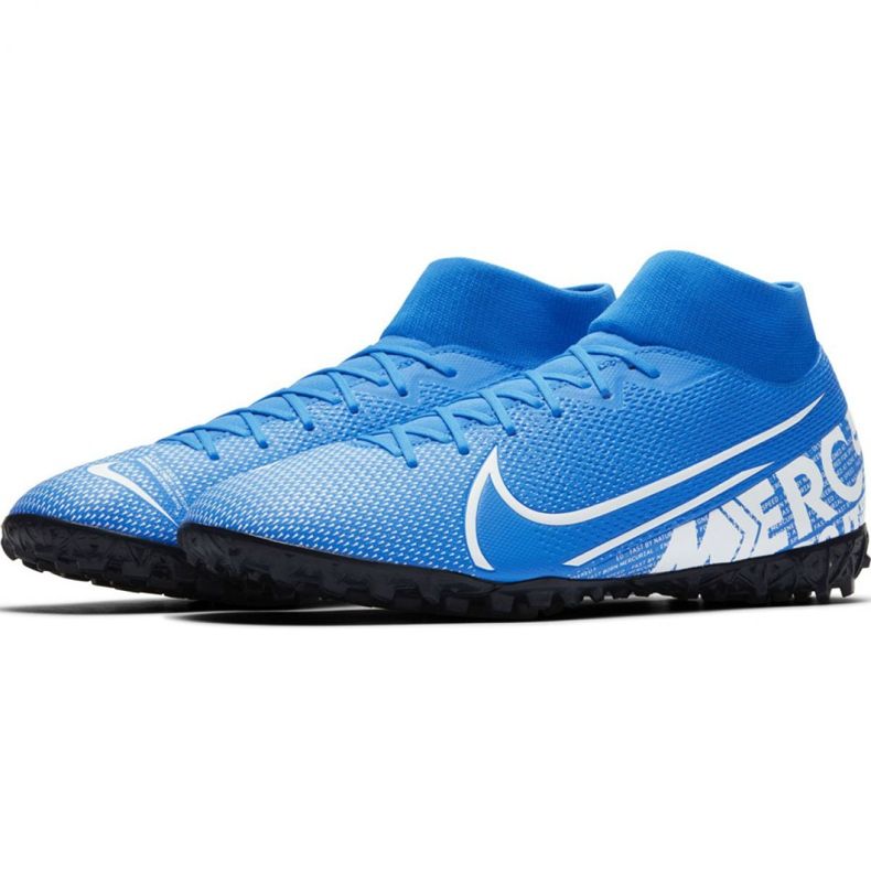 Nike Mercurial Superfly 7 Academy M Tf AT7978 414 scarpe da calcio multicolore blu 2