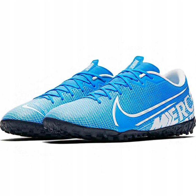 Nike Mercurial Vapor 13 Academy M Tf AT7996 414 scarpe da calcio multicolore blu 2